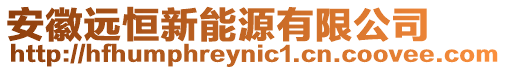 安徽遠恒新能源有限公司
