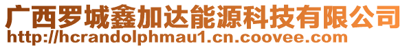 廣西羅城鑫加達能源科技有限公司