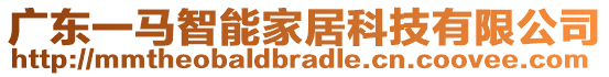 廣東一馬智能家居科技有限公司