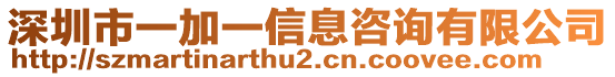 深圳市一加一信息咨詢有限公司