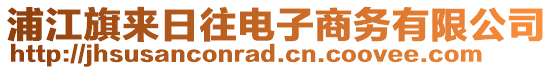 浦江旗來日往電子商務(wù)有限公司