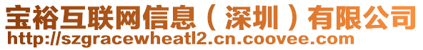 寶?；ヂ?lián)網(wǎng)信息（深圳）有限公司