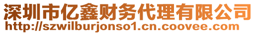 深圳市億鑫財務代理有限公司