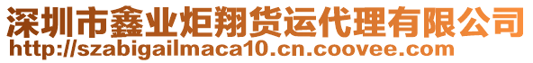 深圳市鑫业炬翔货运代理有限公司