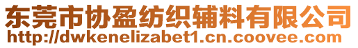 東莞市協(xié)盈紡織輔料有限公司