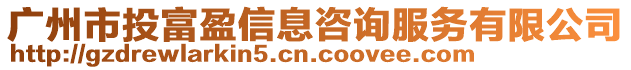 廣州市投富盈信息咨詢服務(wù)有限公司