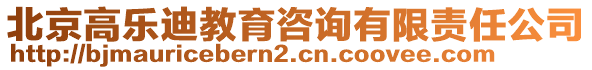 北京高樂(lè)迪教育咨詢有限責(zé)任公司