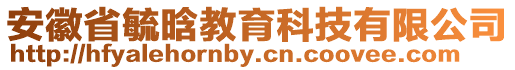 安徽省毓晗教育科技有限公司