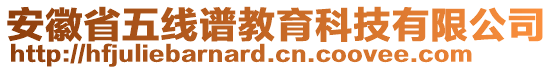 安徽省五線譜教育科技有限公司