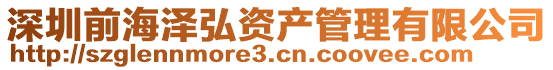 深圳前海澤弘資產管理有限公司