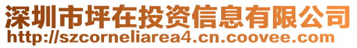 深圳市坪在投資信息有限公司