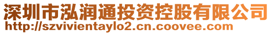 深圳市泓潤(rùn)通投資控股有限公司