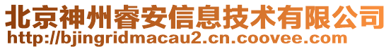 北京神州睿安信息技術有限公司