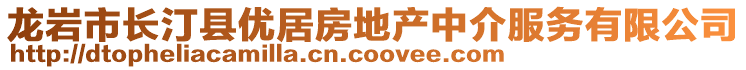 龍巖市長汀縣優(yōu)居房地產(chǎn)中介服務(wù)有限公司