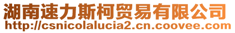 湖南速力斯柯貿(mào)易有限公司