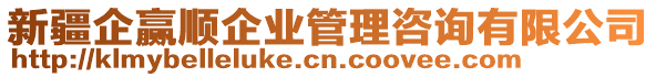 新疆企贏順企業(yè)管理咨詢有限公司