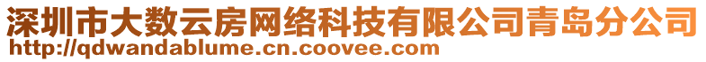 深圳市大數(shù)云房網(wǎng)絡(luò)科技有限公司青島分公司