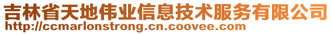 吉林省天地偉業(yè)信息技術(shù)服務(wù)有限公司