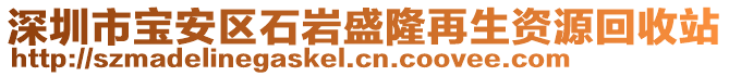 深圳市寶安區(qū)石巖盛隆再生資源回收站
