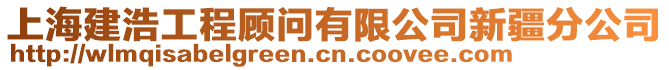 上海建浩工程顧問有限公司新疆分公司