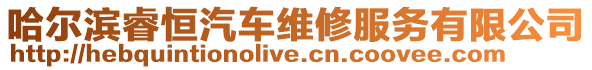 哈爾濱睿恒汽車維修服務有限公司