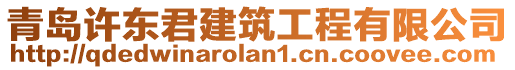 青島許東君建筑工程有限公司