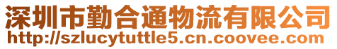 深圳市勤合通物流有限公司