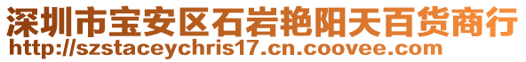 深圳市寶安區(qū)石巖艷陽天百貨商行