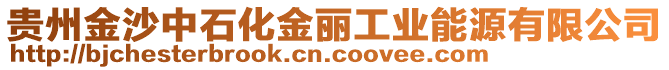 貴州金沙中石化金麗工業(yè)能源有限公司