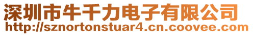 深圳市牛千力電子有限公司