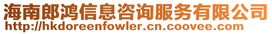 海南郎鴻信息咨詢服務有限公司