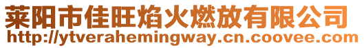 萊陽市佳旺焰火燃放有限公司