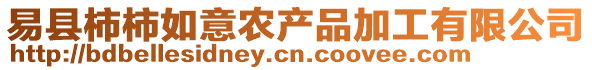 易縣柿柿如意農(nóng)產(chǎn)品加工有限公司