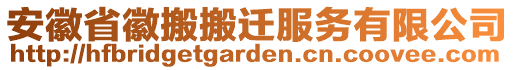 安徽省徽搬搬遷服務(wù)有限公司