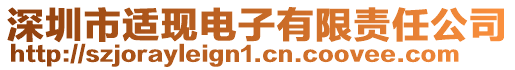 深圳市適現(xiàn)電子有限責(zé)任公司