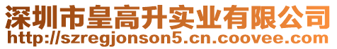 深圳市皇高升實(shí)業(yè)有限公司