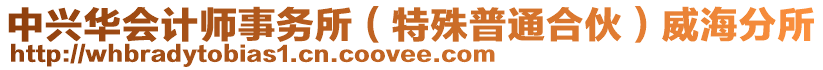 中興華會(huì)計(jì)師事務(wù)所（特殊普通合伙）威海分所