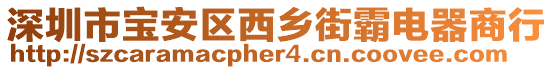 深圳市寶安區(qū)西鄉(xiāng)街霸電器商行
