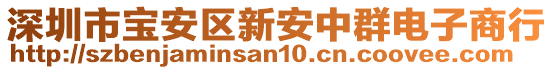 深圳市寶安區新安中群電子商行