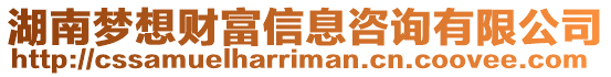 湖南夢想財富信息咨詢有限公司