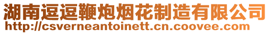湖南逗逗鞭炮煙花制造有限公司