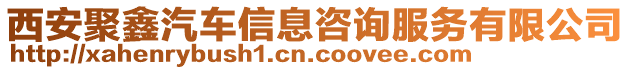 西安聚鑫汽車信息咨詢服務(wù)有限公司