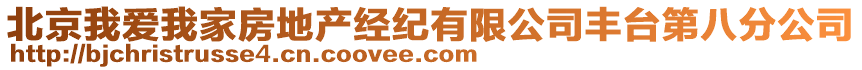 北京我愛我家房地產(chǎn)經(jīng)紀(jì)有限公司豐臺(tái)第八分公司