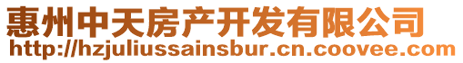 惠州中天房產開發有限公司