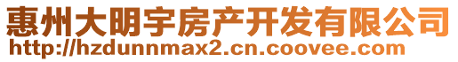 惠州大明宇房產開發有限公司