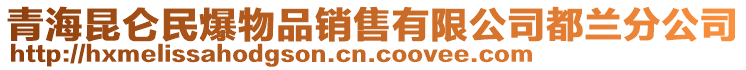 青海昆侖民爆物品銷售有限公司都蘭分公司