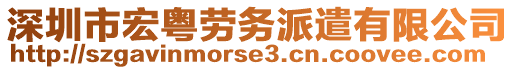 深圳市宏粵勞務(wù)派遣有限公司
