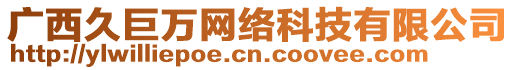 廣西久巨萬(wàn)網(wǎng)絡(luò)科技有限公司