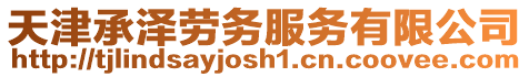 天津承澤勞務服務有限公司