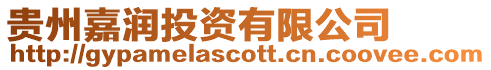 貴州嘉潤投資有限公司